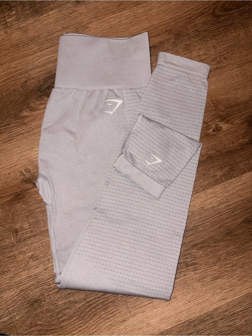 Gymshark Vital Seamless 2.0 High-Waist Leggings - Light Gray